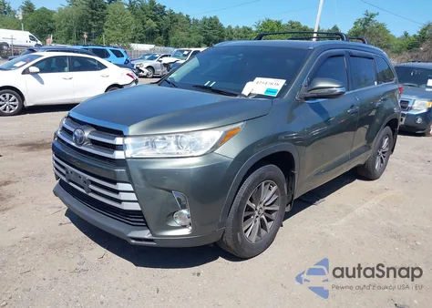 2017 Toyota Highlander Xle from USA, damaged, VIN 5TDJZRFH0HS469626